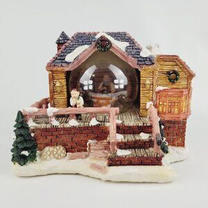 Grandeur Noel Illuminated Collector's Edition Musical Water Globe The Nativity